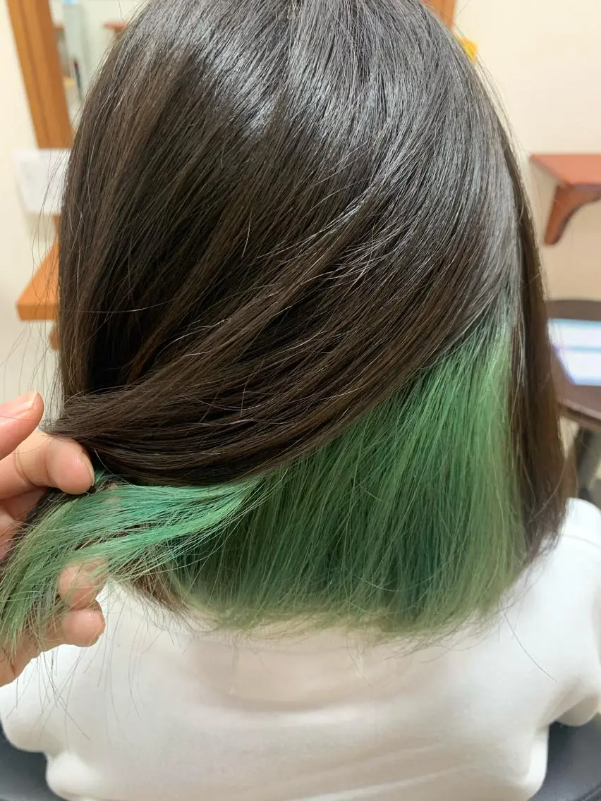 ショート カラー 黒崎 美乃里のヘアスタイル