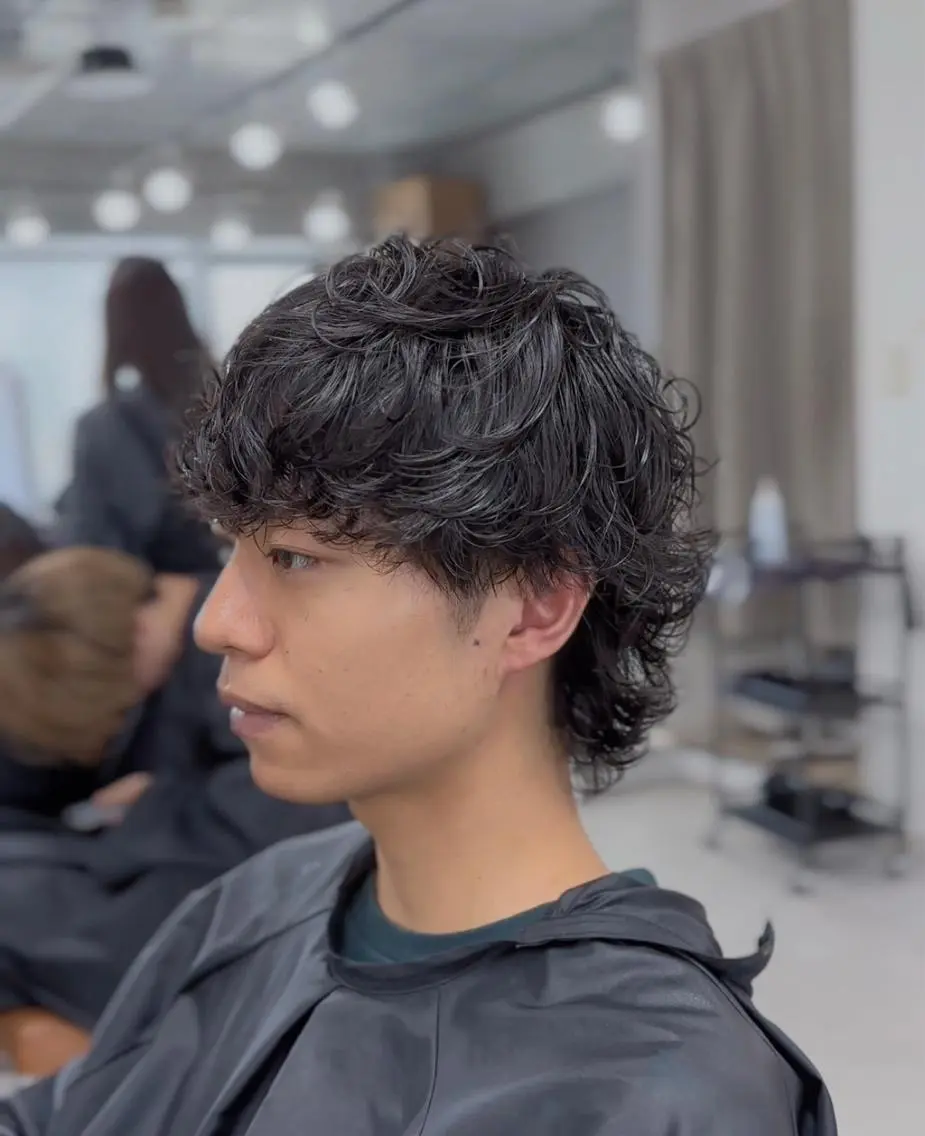メンズ バレイヤージュ特化/ アキラのヘアスタイル