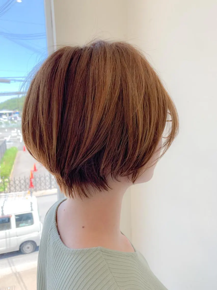 ショート カット ヘアカラー ✨関西No1✨ 春木淳也のヘアスタイル
