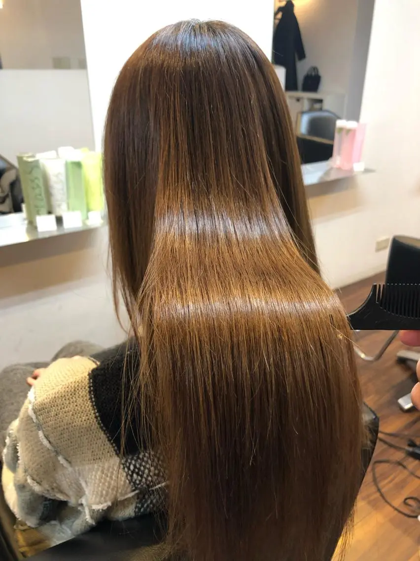 ロング 髪質改善 トリートメント 松田 光雄のヘアスタイル