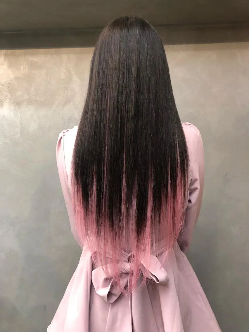 ロング シールエクステ エクステ 美魔女 美容師NAOのヘアスタイル