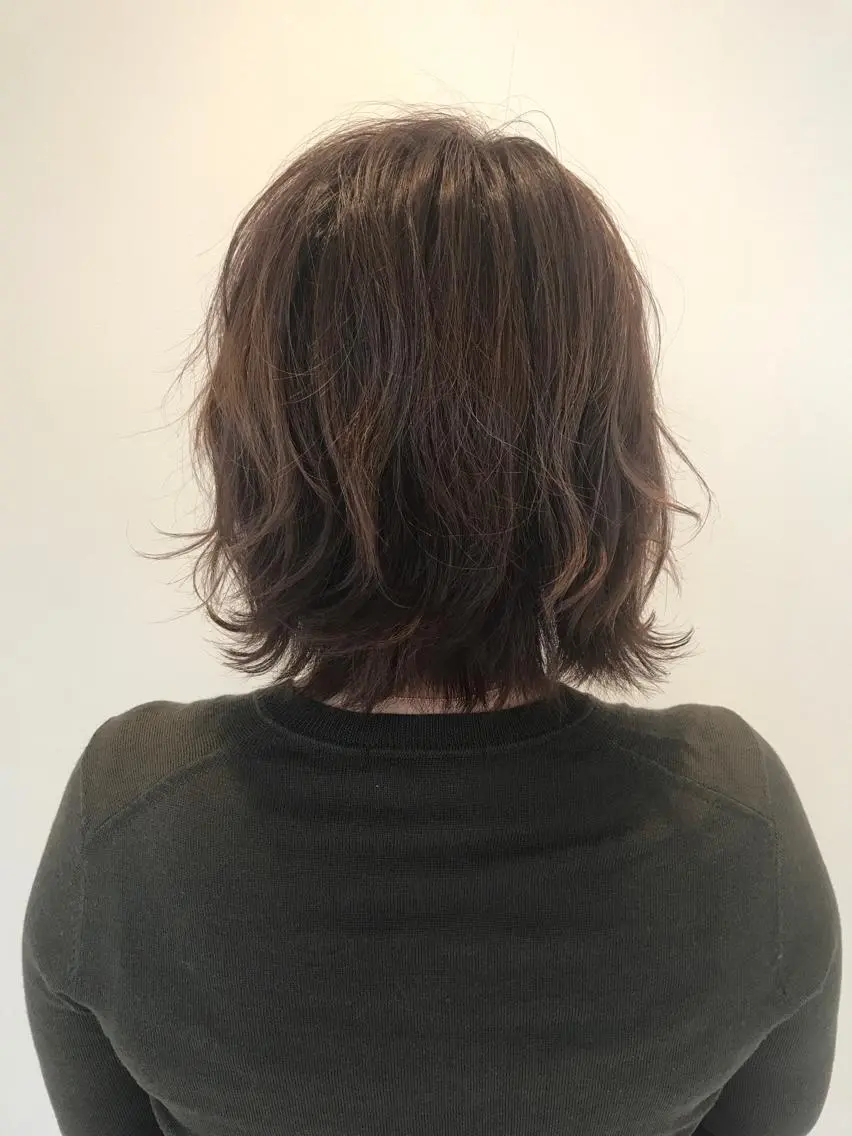 ショート カラー カット ヘアカラー 湯浅 了一のヘアスタイル