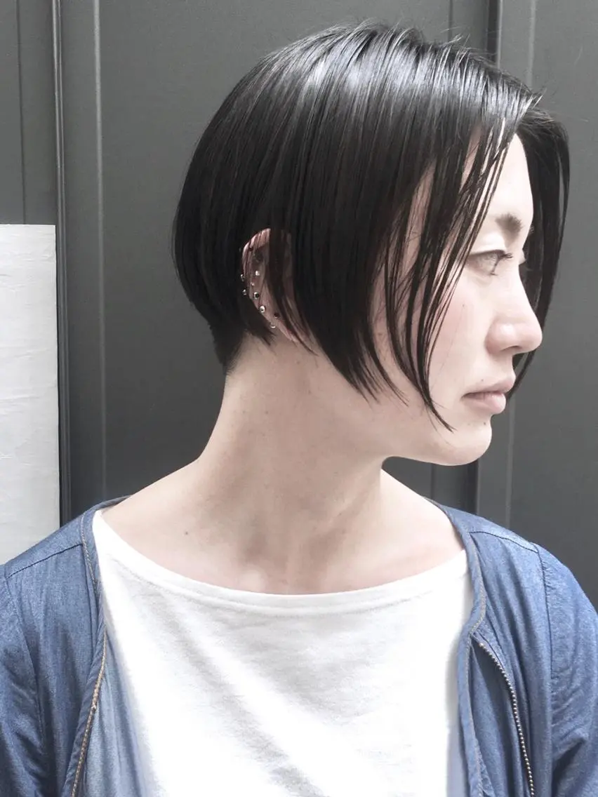 ショート ダブルカラー/ -KOKO-本八幡のヘアスタイル