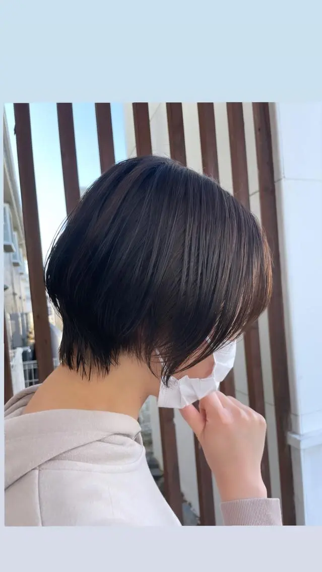 ショート くびれヘア ショートヘア メンズパーマ/名古屋 /池下/KAKKYのヘアスタイル