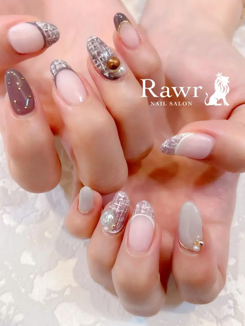 ネイル ハンドネイル Rawr / saoriのネイルデザイン