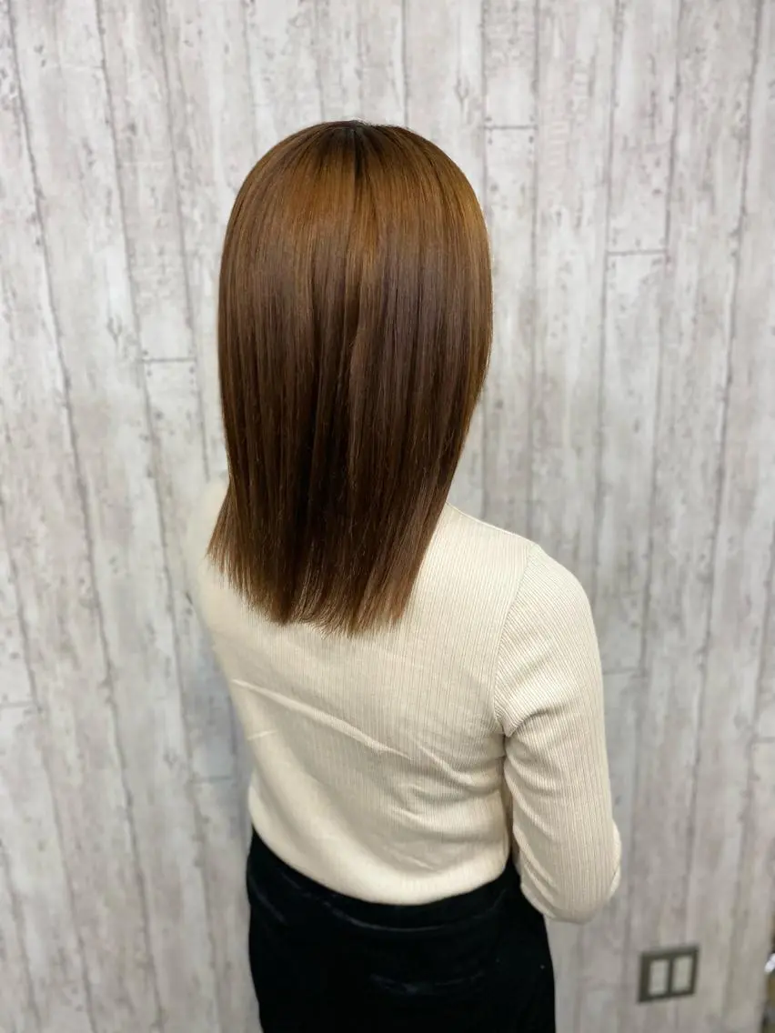 セミロング 勝河 怜楊のヘアスタイル