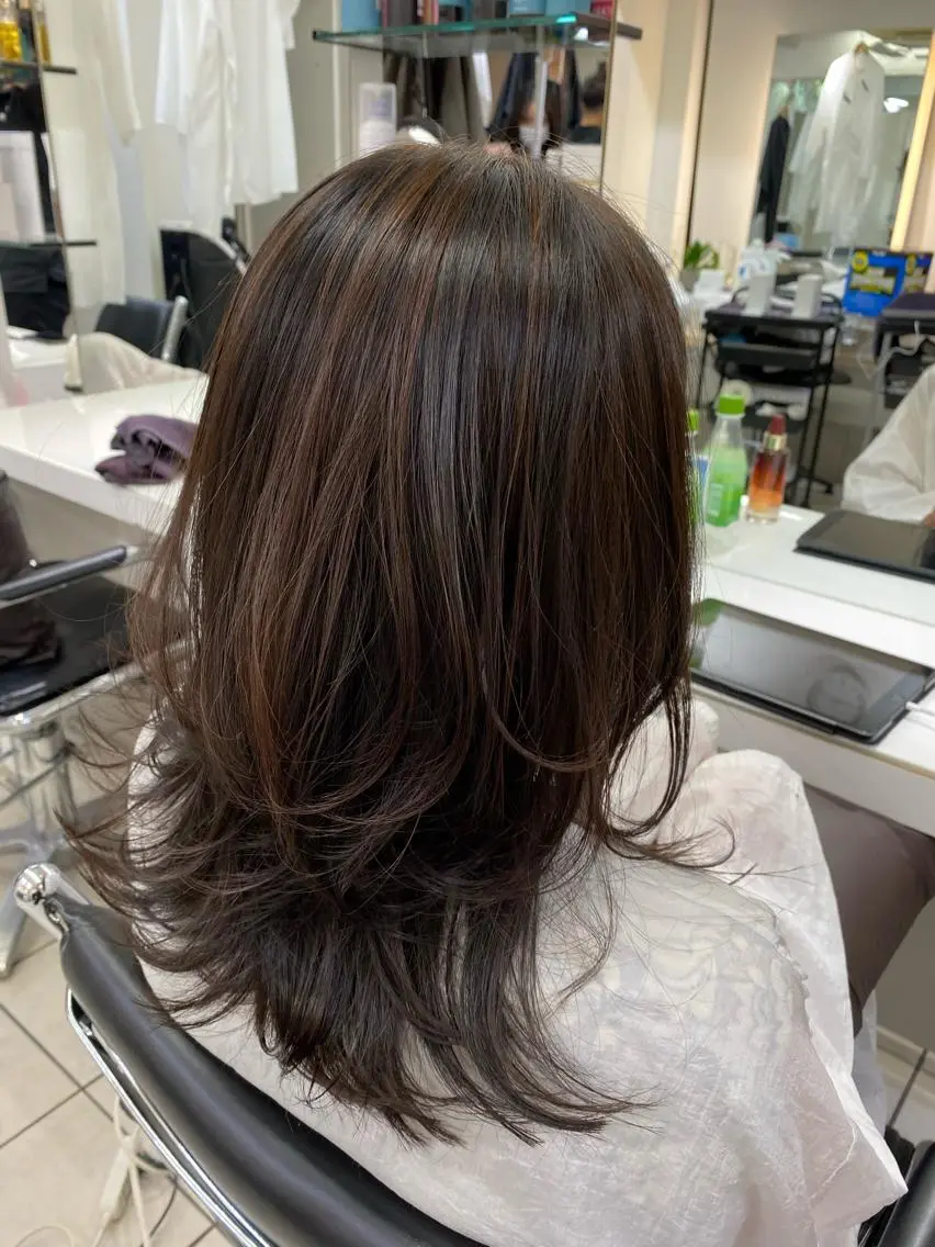 カラー メンズ特化 刈り上げない/金井のヘアスタイル