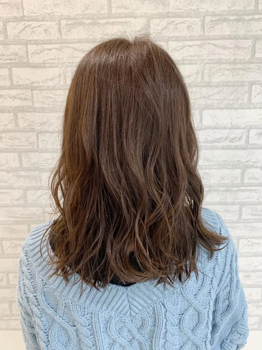 ミディアム NYNY四條畷店 森 亮人のヘアスタイル