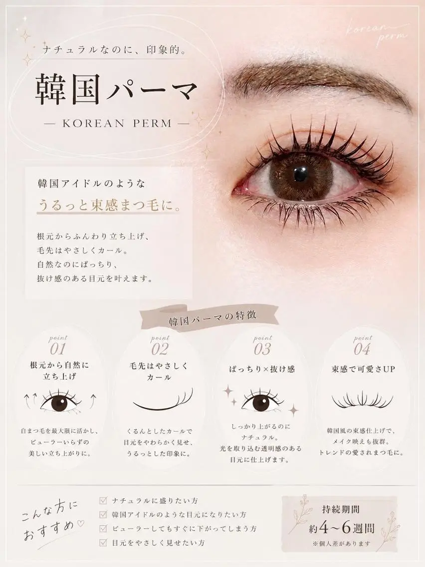 マツエク・マツパ BROWLAND 大阪梅田店のマツエク・マツパデザイン