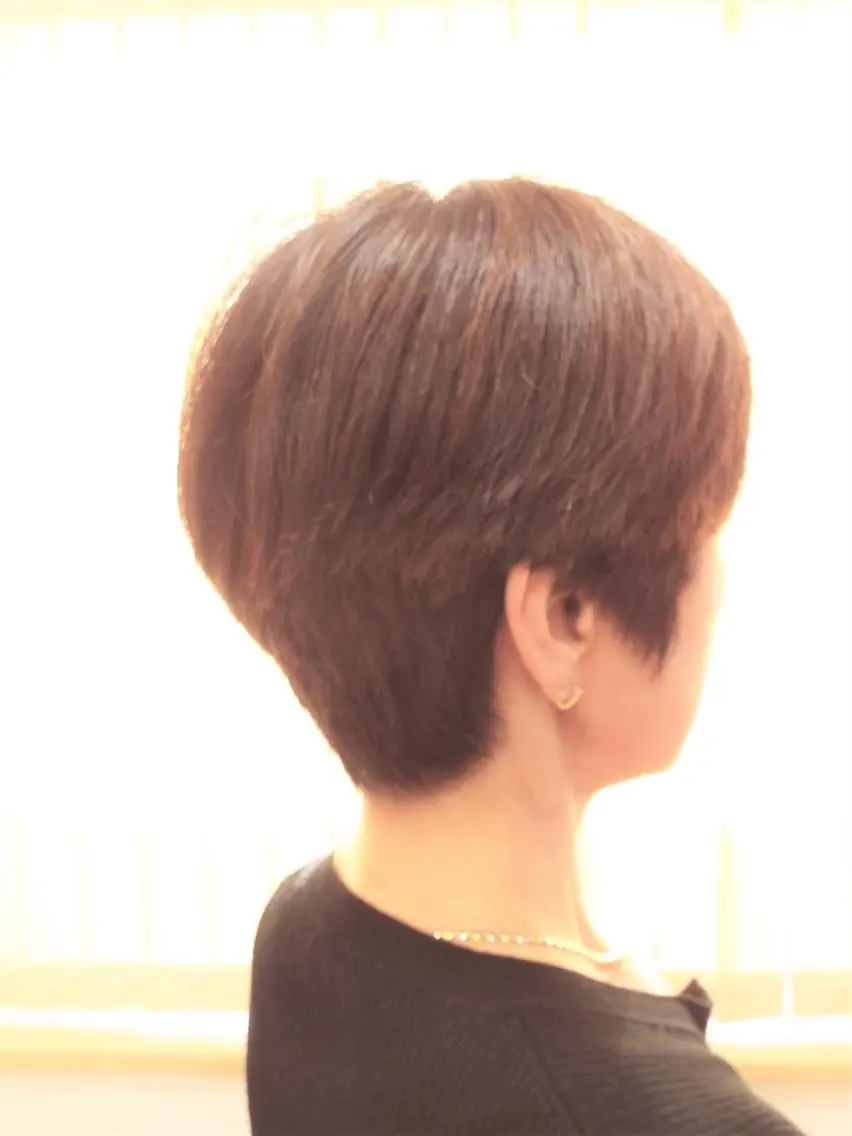 ショート カラー ボブ ショートヘア 山田 達也のヘアスタイル