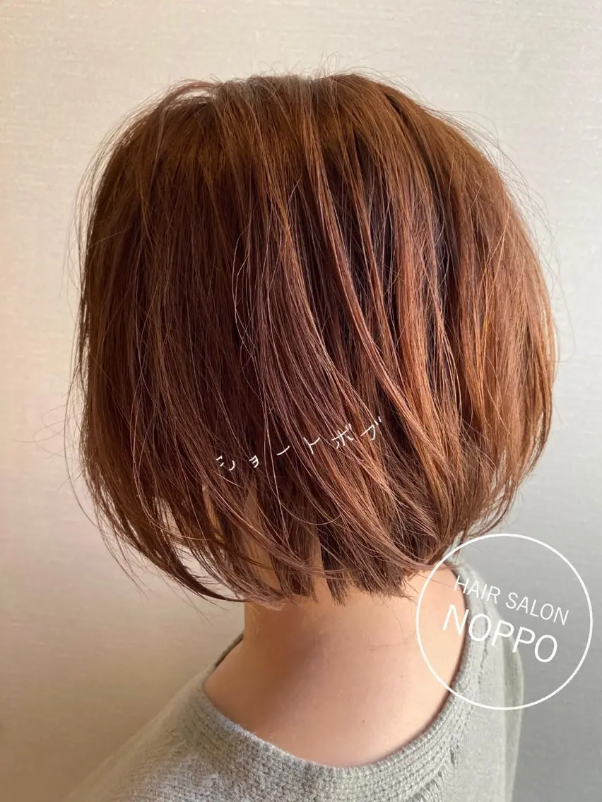 ショート カラー NOPPO 和泉市 美容室/奥村 飛鳥のヘアスタイル
