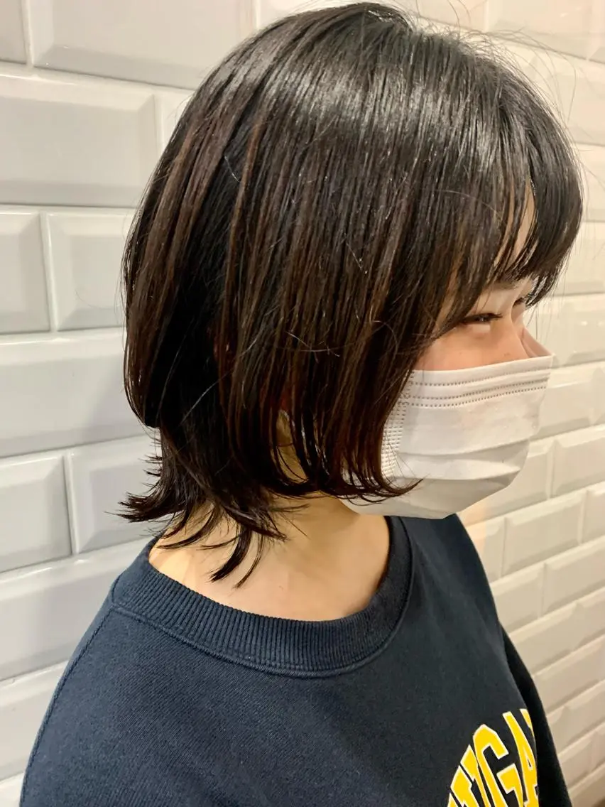 ショート パーマ appiis 柳田葵　横浜のヘアスタイル