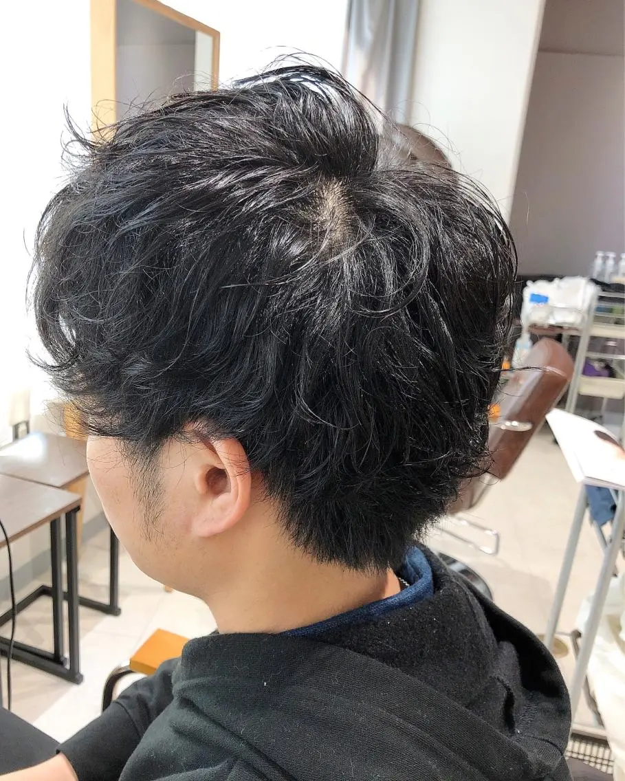 パーマ メンズ メンズパーマ メンズスパイラルパーマ スパイラルパーマ 過去一の柔髪ヘア 🌿einshairのヘアスタイル