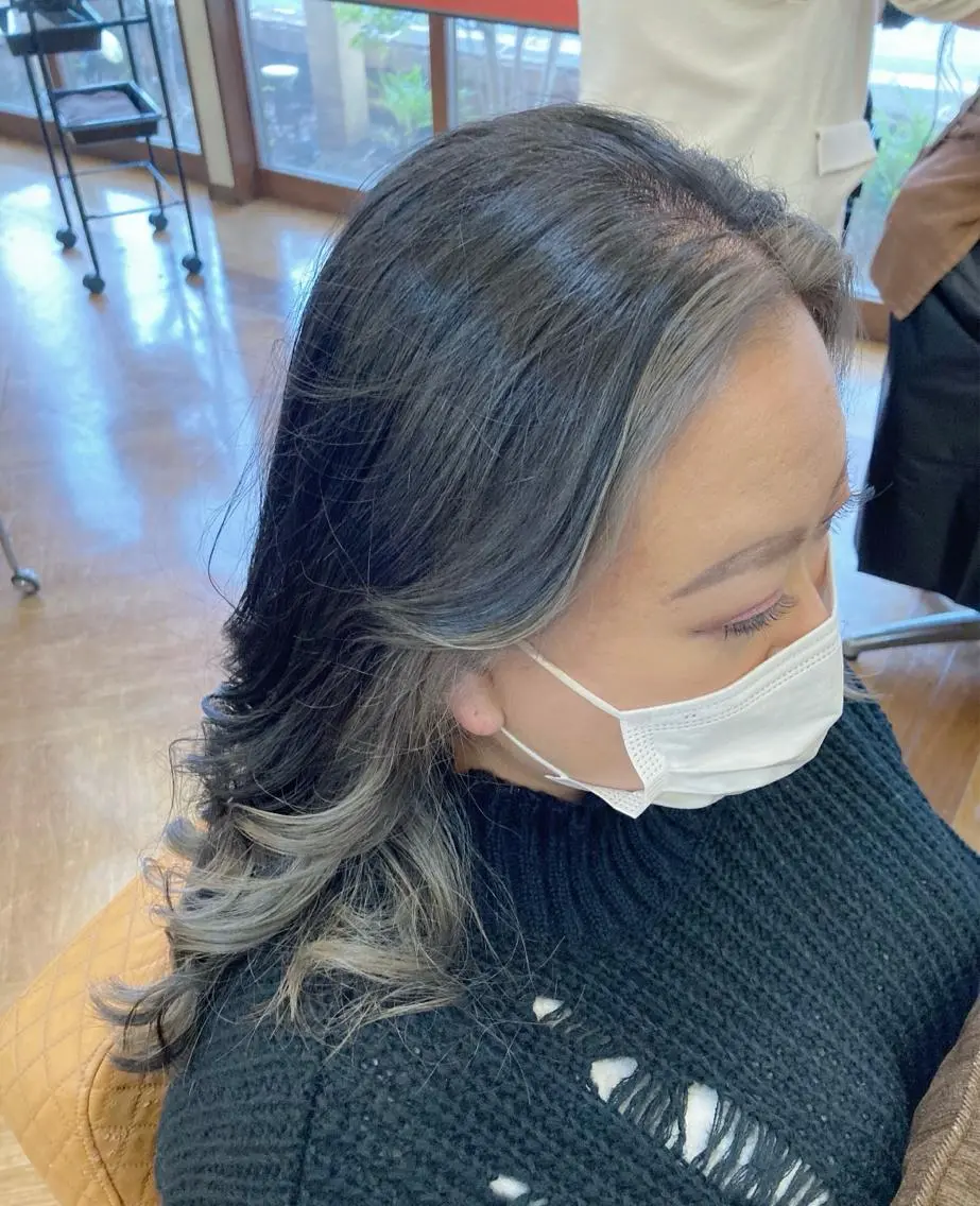 ロング カラー WEST✂︎AKI HIRO✂︎大和高田のヘアスタイル