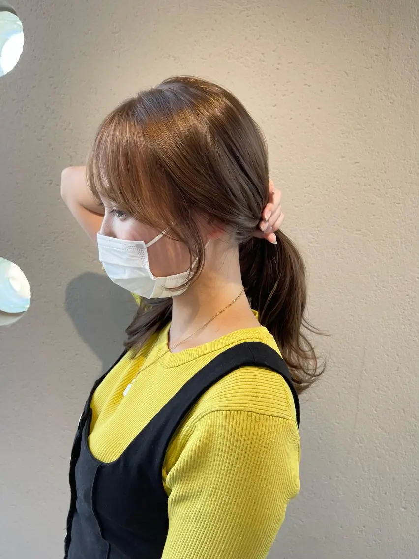 セミロング 市村 香多のヘアスタイル