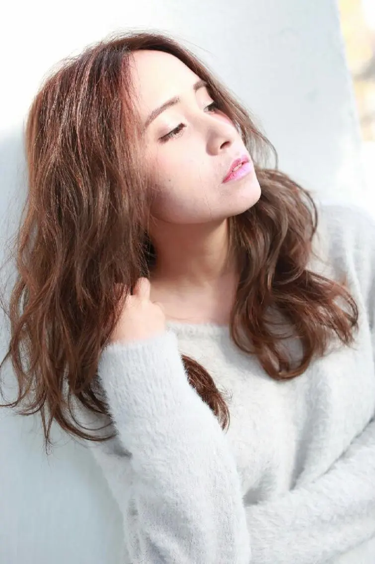 セミロング カラー パーマ 🌸銀座一丁目/美髪 矯正🌸山田 隆介のヘアスタイル