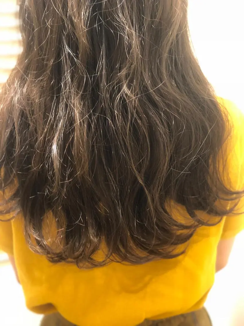 セミロング カット ヘアカラー ⭐️店長 藤野 正博⭐️のヘアスタイル