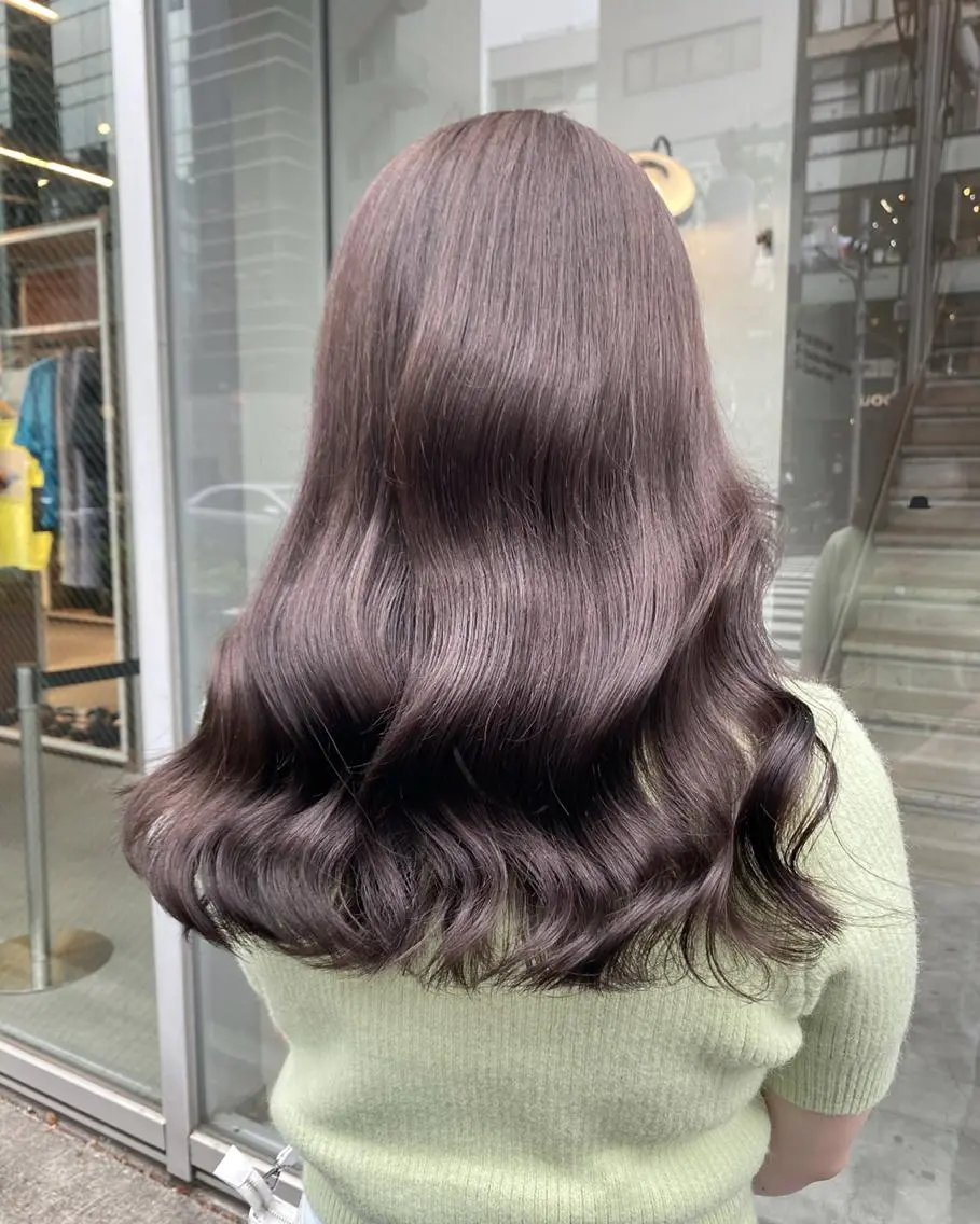 カラー *上品ヘア🤎銀座 技術モデル募集中🥣のヘアスタイル