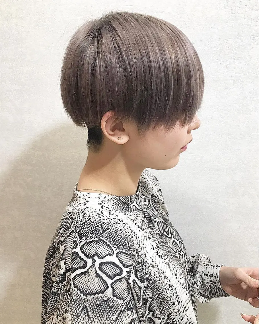 ショート カラー 🧡色落ちまで2度 楽しめる🧡ヨシキのヘアスタイル
