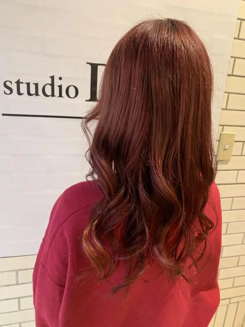 ロング 大橋 心のヘアスタイル