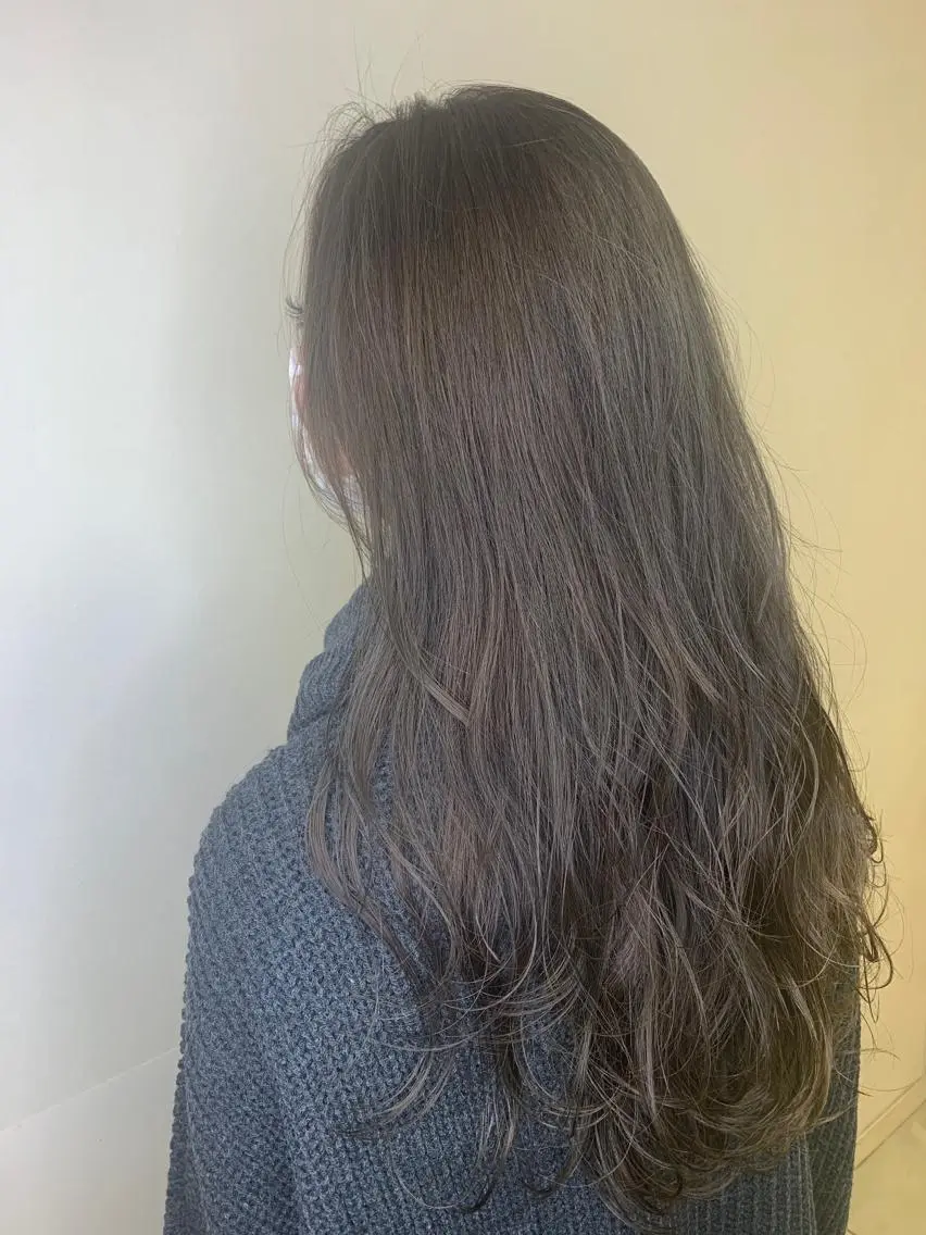 ロング カラー ヘアアレンジ ヘアカラー トリートメント 【Sweep】おじま のぞみのヘアスタイル