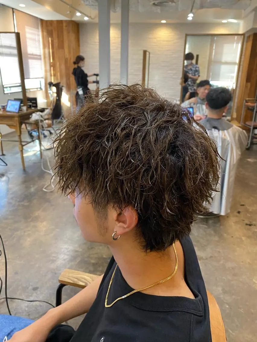 ショート パーマ ツイストパーマ カット パーマ 髪質改善推し 巽のヘアスタイル