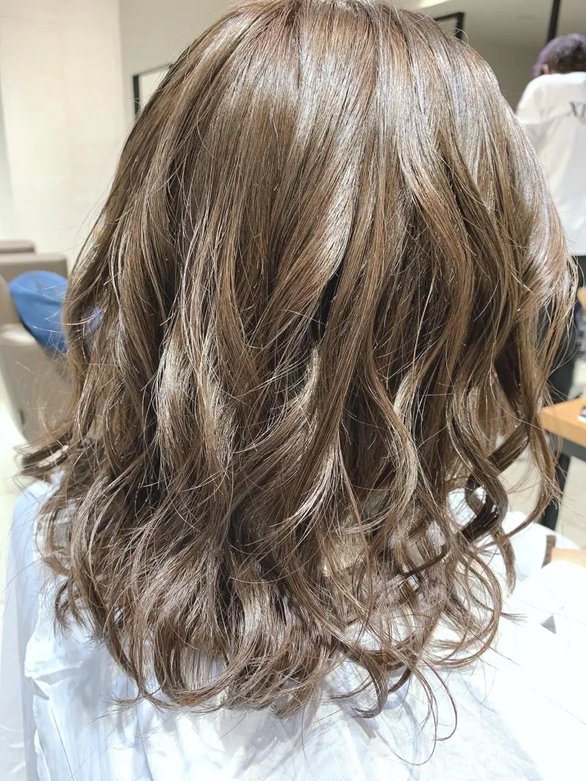 ミディアム カラー ヘアカラー トリートメント 🌿earth亀有店 【短髪のノブ】🌿のヘアスタイル