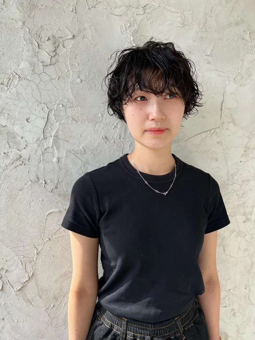 ショート カット ヘアカラー トリートメント 🟤TAP🟤 木曳野　金沢店のヘアスタイル