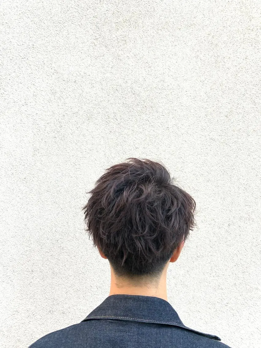 ショート メンズ ショートヘア 優真/難波で 1番パーマが上手いのヘアスタイル