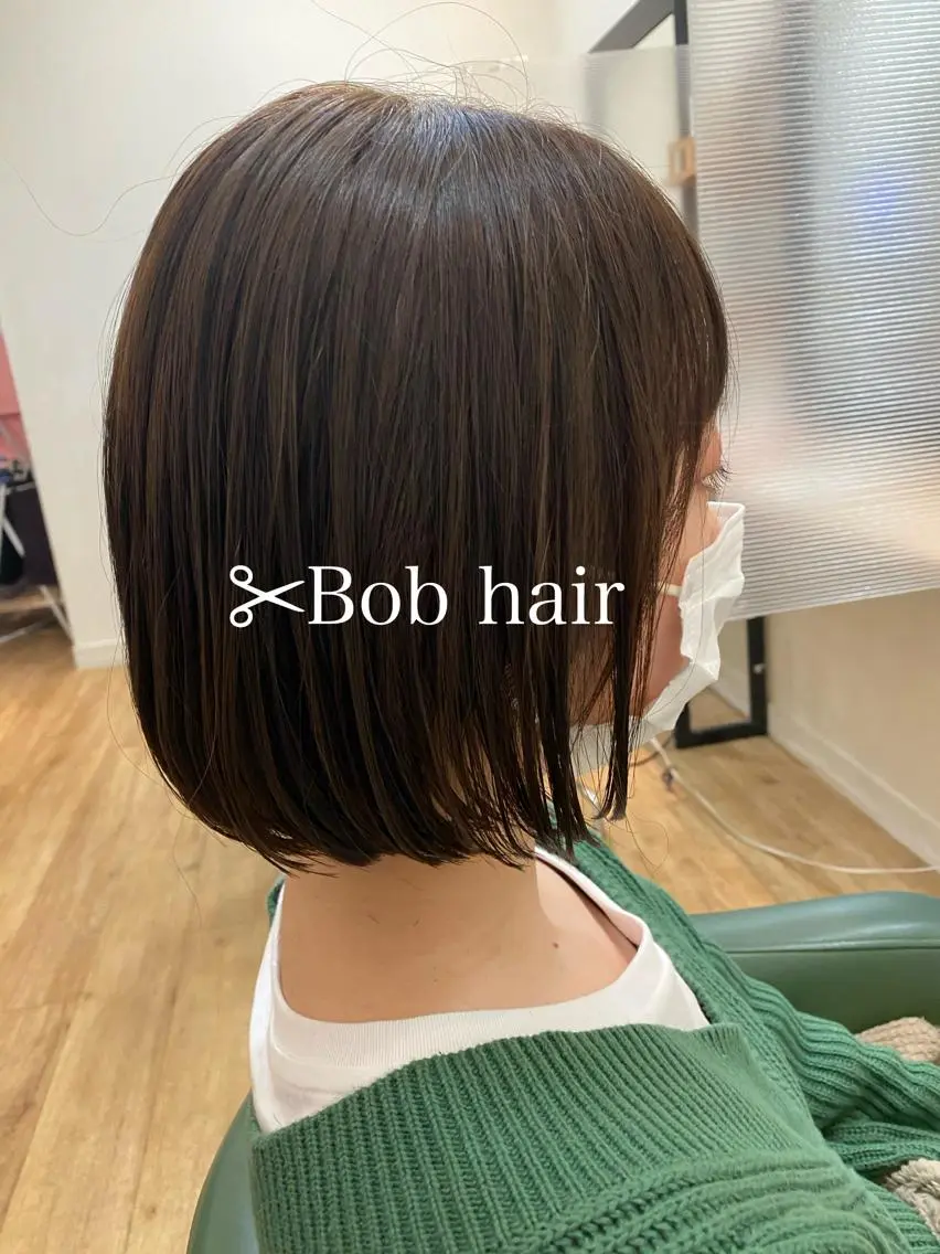 ショート カラー アッシュ ブリーチ ブリーチなしカラー ボブ Truth上谷綾子/ 名古屋市北区/黒川駅のヘアスタイル