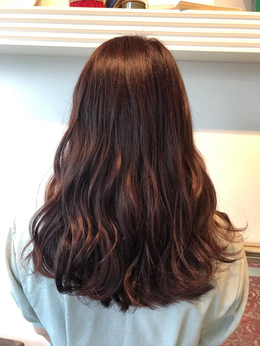 ロング カラー ラベンダーカラー 💐パーソナルカラー /市橋加菜💐のヘアスタイル