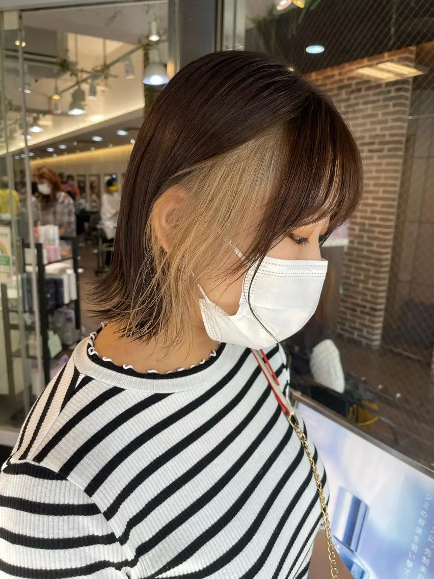 カラー ヘアカラー ユナ🌙 nailのネイルデザイン