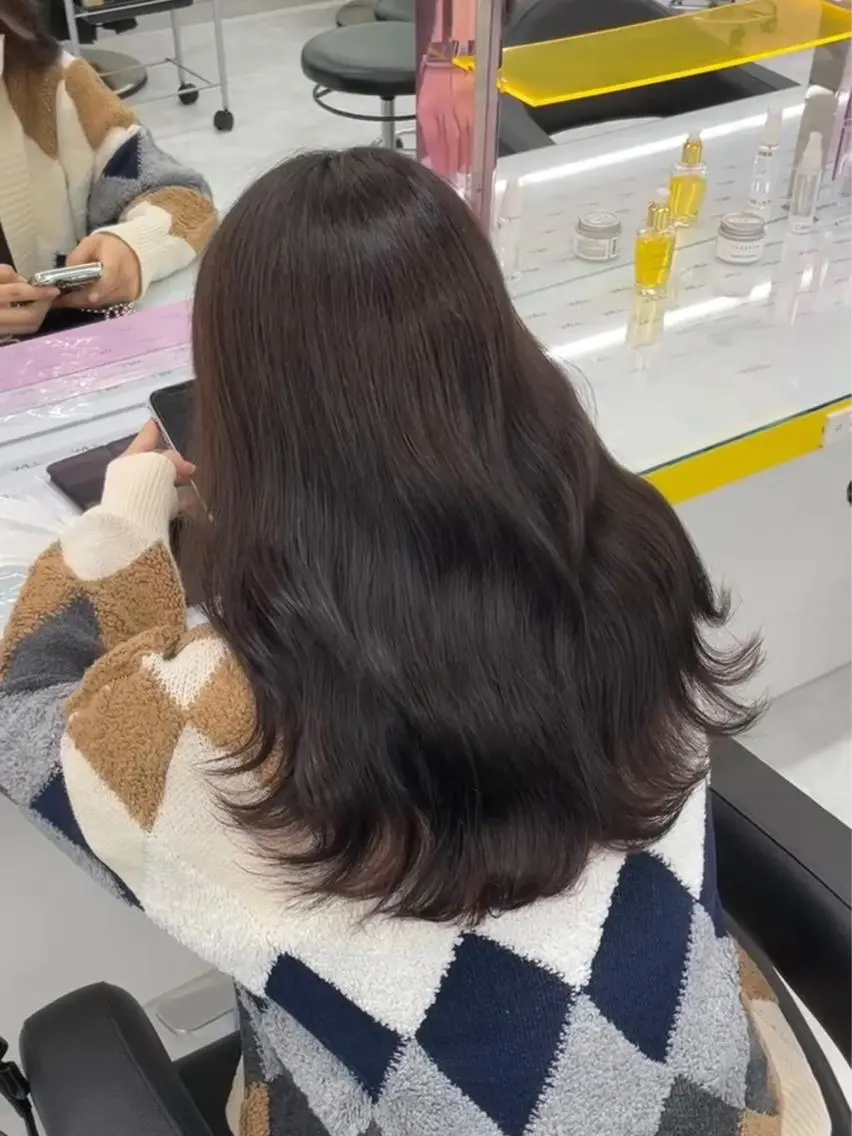 ミディアム メンズ カット ヘアカラー トリートメント メンズ特化美容師 💠チナツのヘアスタイル