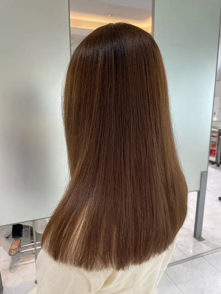 ロング 稲熊 あみのヘアスタイル