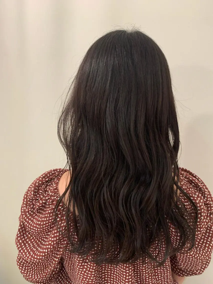 セミロング カラー 🐝岡本 柚葉🐝のヘアスタイル