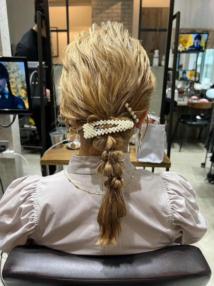 ヘアアレンジ ヘアセット 🌿ニュアンス/髪質 改善🌿Fukudaのヘアスタイル