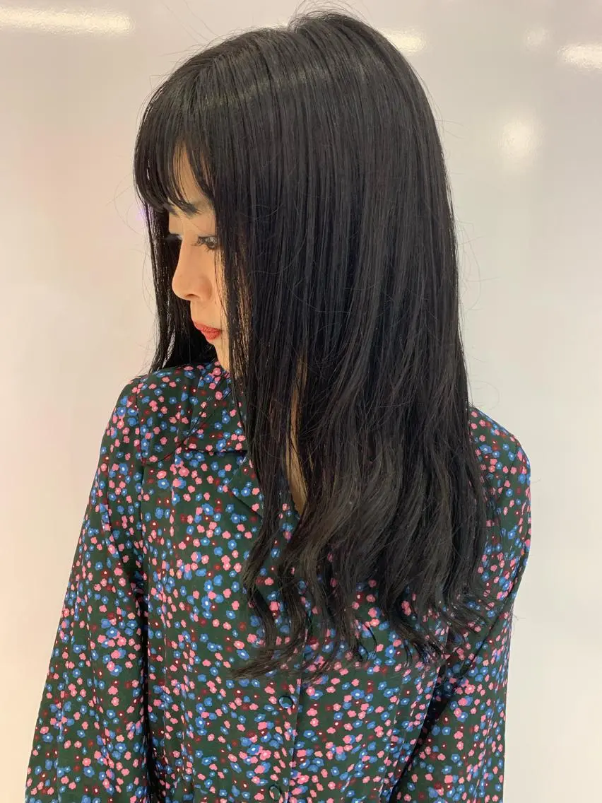 ロング ハッシュカット /MANAMIのヘアスタイル