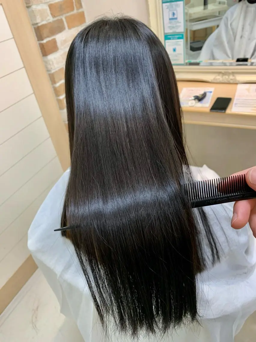 ロング パーマ ヘアアレンジ 縮毛矯正 トリートメント 店長 大方康暉のヘアスタイル