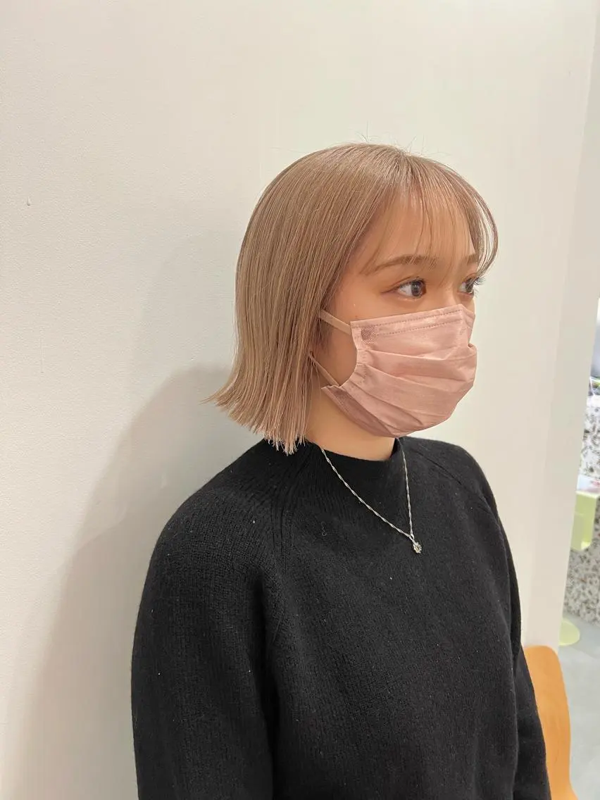 ミディアム Ravo 西村 優花のヘアスタイル