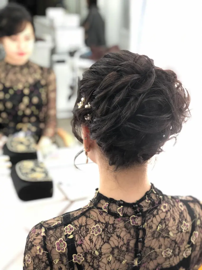 セミロング ヘアセット専門店 佐藤のヘアスタイル