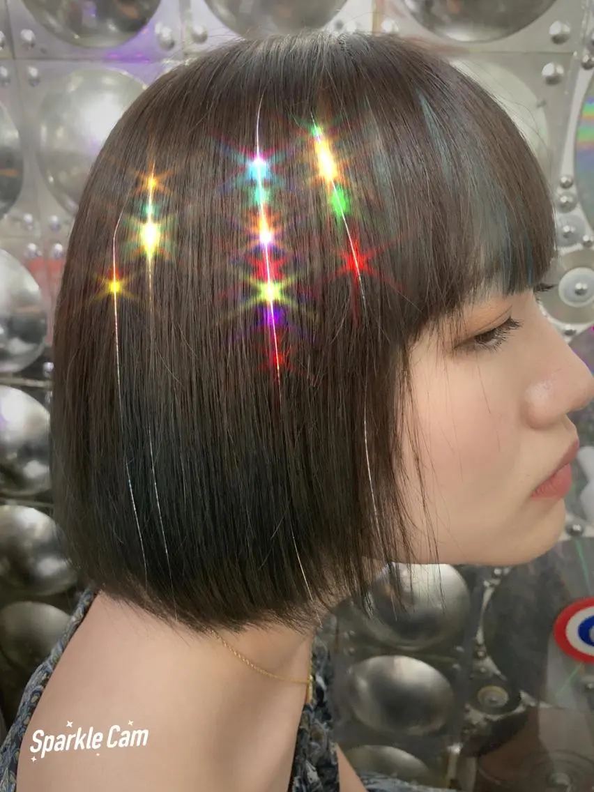 ショート カラー エクステ 🌈派手髪エクステ ブレイズ🌈ひろとのヘアスタイル