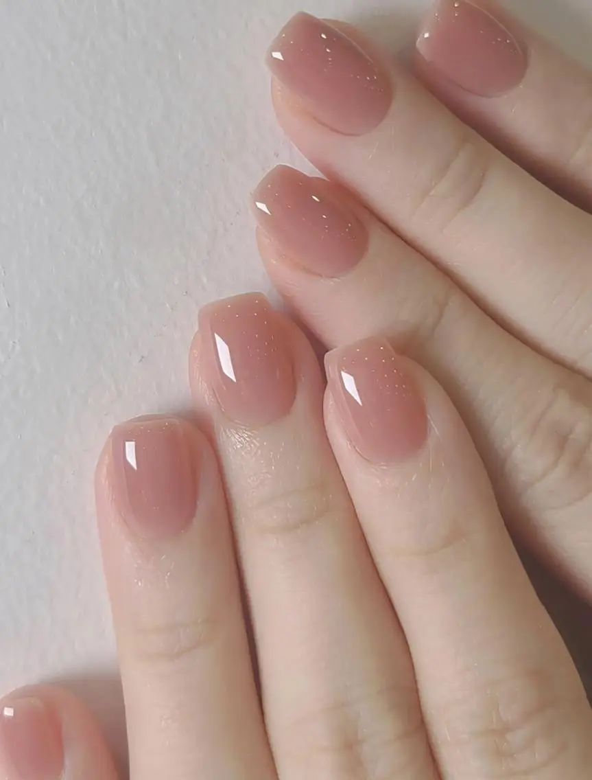 ネイル メンズ メンズ韓国風 オーロラネイル チークネイル 長さ出し フレンチネイル ハンドネイル ハンドケア NEW NAIL💞 yukiのネイルデザイン