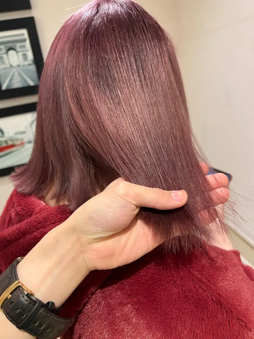 ショート カラー カット ヘアカラー トリートメント レイヤー×艶髪特化 マネージャー安藤光司のヘアスタイル