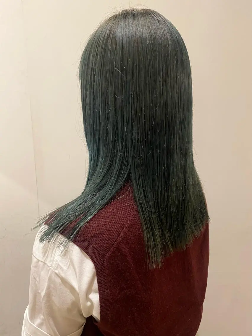 カラー 高円寺/loca/ 田中南帆のヘアスタイル