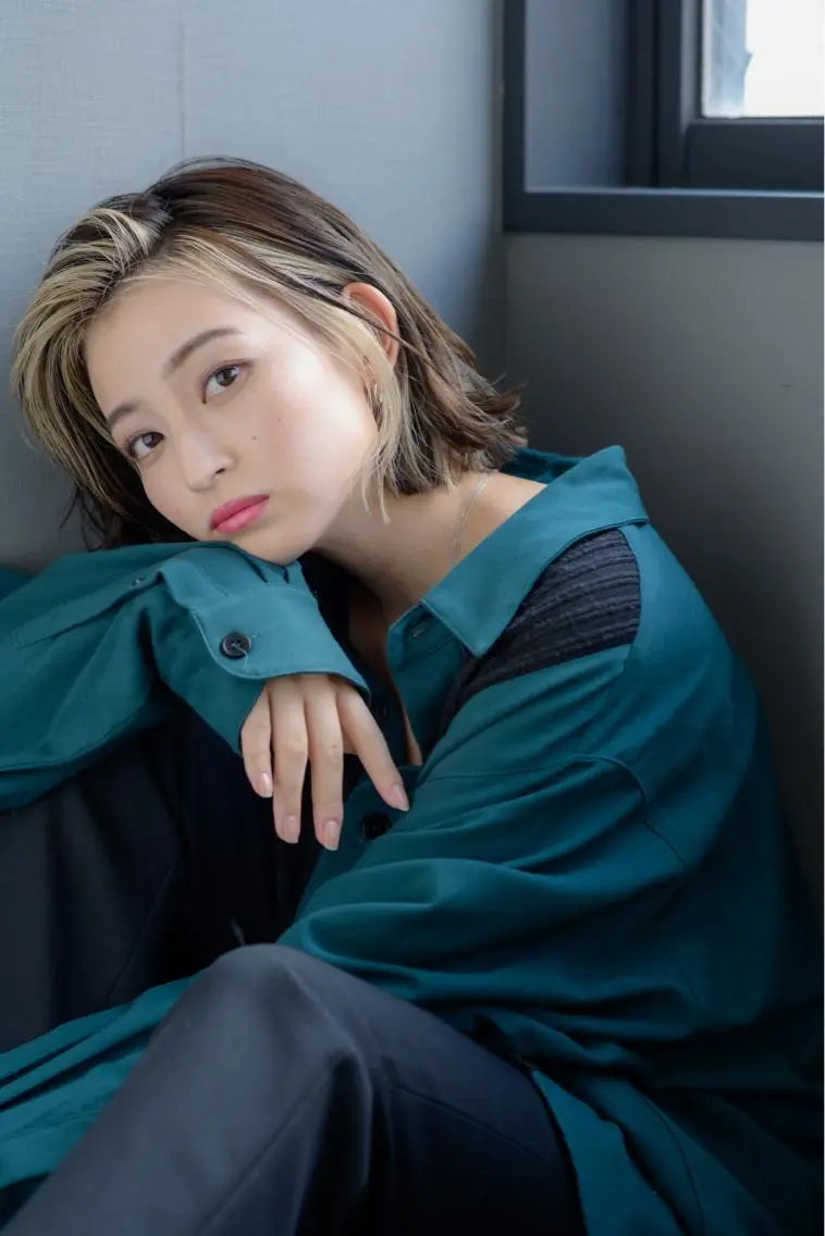 ミディアム カラー ヘアアレンジ ヘアカラー トリートメント ヘッドスパ ✨前田 優・2拠点✨ ✨恵比寿・札幌店✨のヘアスタイル