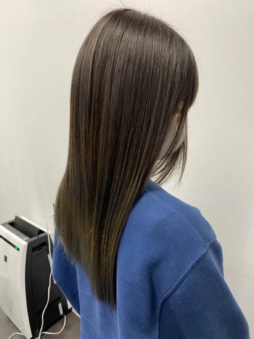 ロング 平田 広大のヘアスタイル