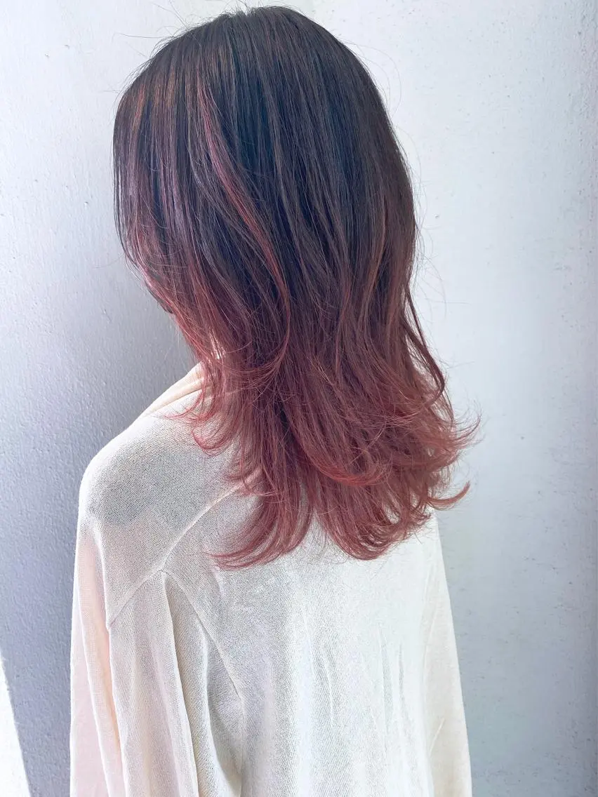 セミロング カラー 三軒茶屋/髪質改善 やまなかのヘアスタイル