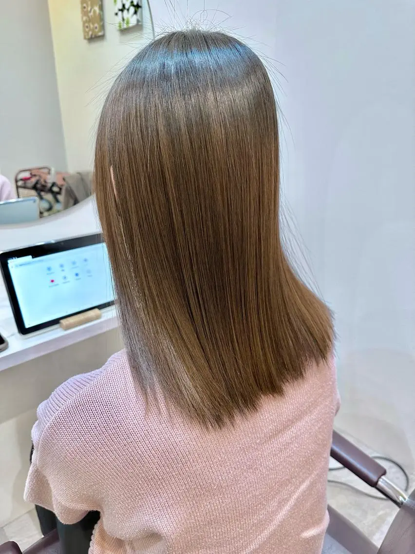 ミディアム ✂︎艶髪特化✂︎ 北千住 竹ヶ原健司のヘアスタイル