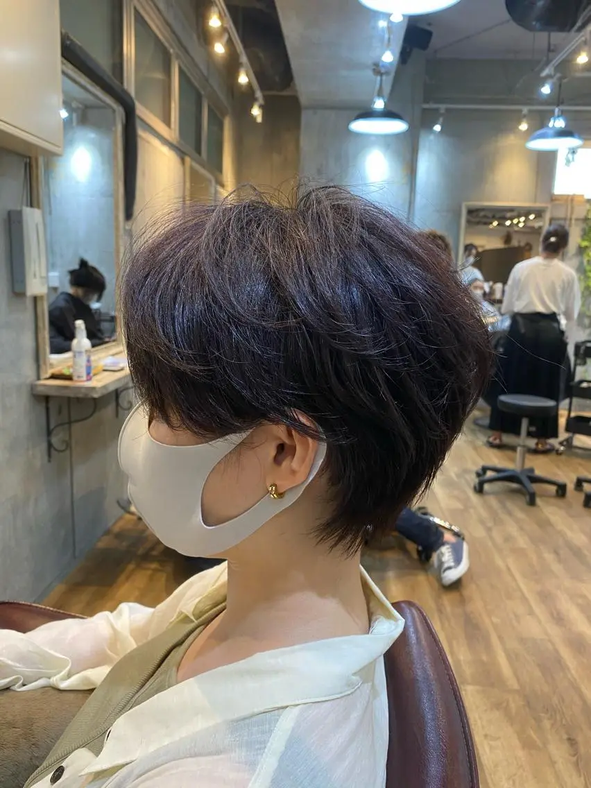 ショート カラー 増山 大起のヘアスタイル