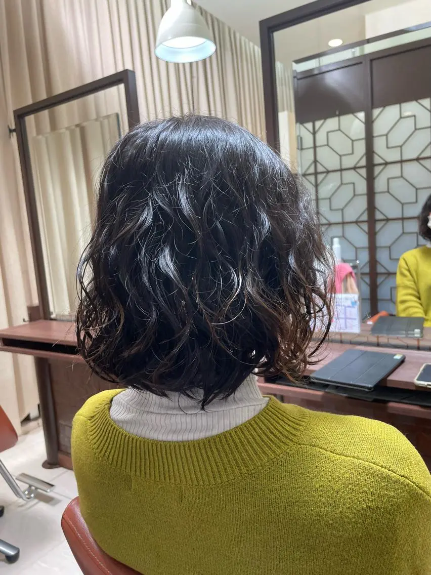 ショート パーマ 成田で1番お悩み解決 の髪へ導くみつきのヘアスタイル